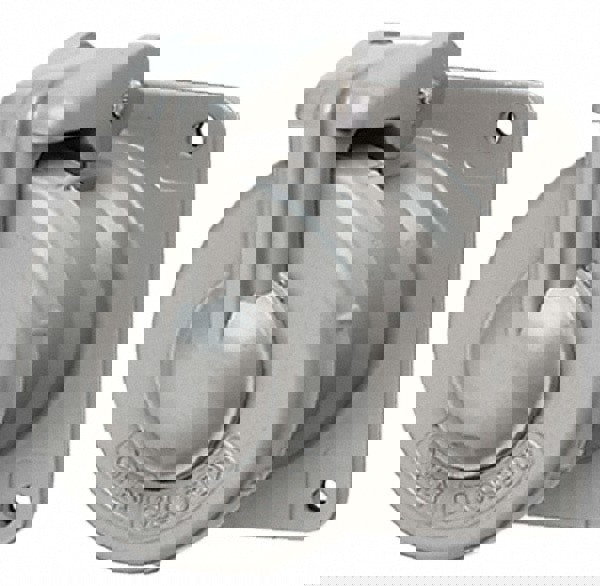 1 Phase, 250 VDC, 600 VAC, 30 Amp, 3/4 Inch Hub, 3 Pin Configuration, Self Grounding Pin and Sleeve Receptacle