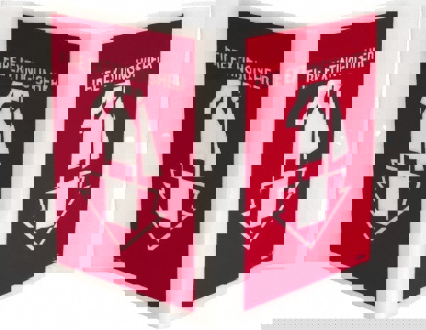 Fire Extinguisher, Acrylic Fire Sign