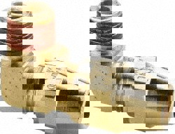 Compression Tube Male Elbow: 1/2-14