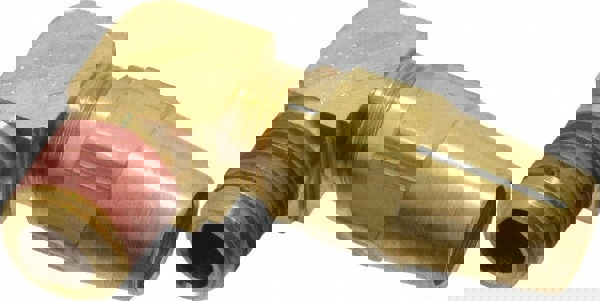 Compression Tube Male Elbow: 1/4-18