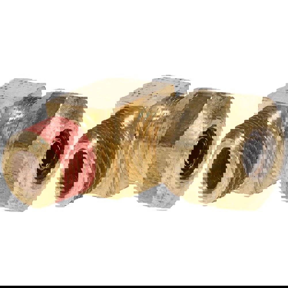 Compression Tube Male Elbow: 1/8, 1/4