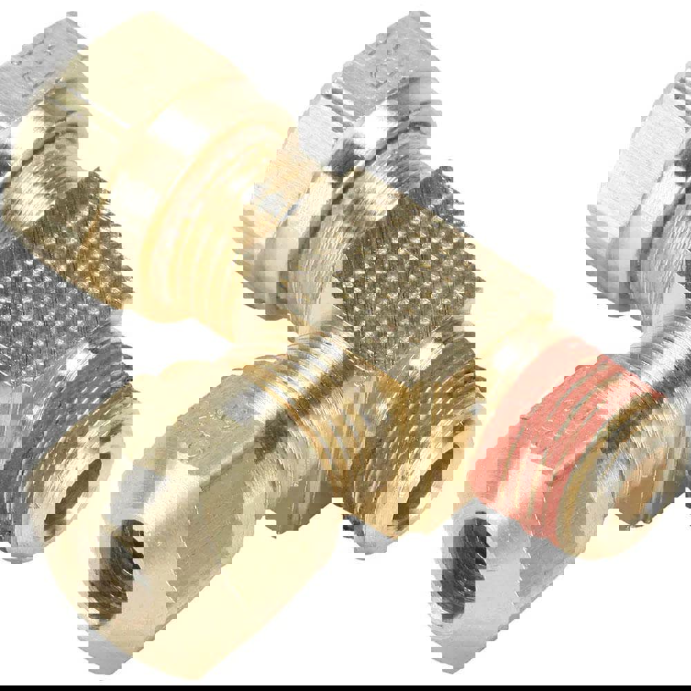 Compression Tube Male Run Tee: 1/4