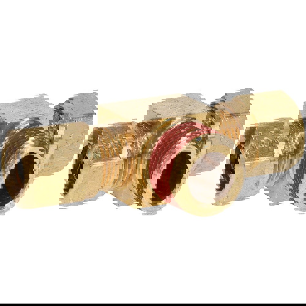 Compression Tube Male Branch Tee: 3/8, 3/8 x 3/8