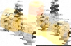 Compression Tube Male Branch Tee: 3/8