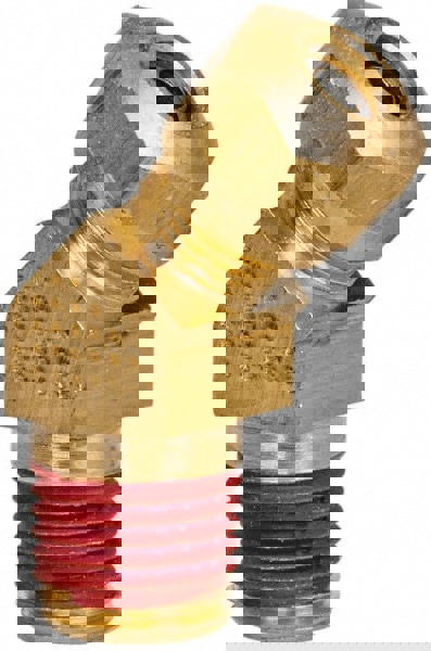 Compression Tube Male 45 &deg; Elbow: 1/4