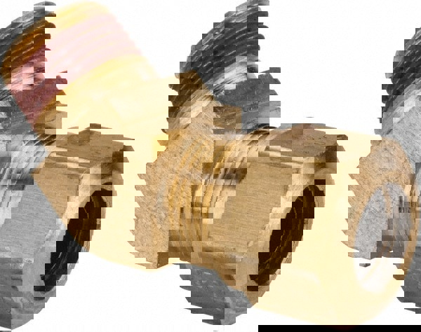 Compression Tube 45 Deg Male Elbow: 3/8, 1/2