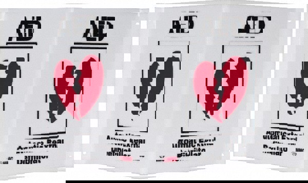 First Aid Sign: Rectangle, 