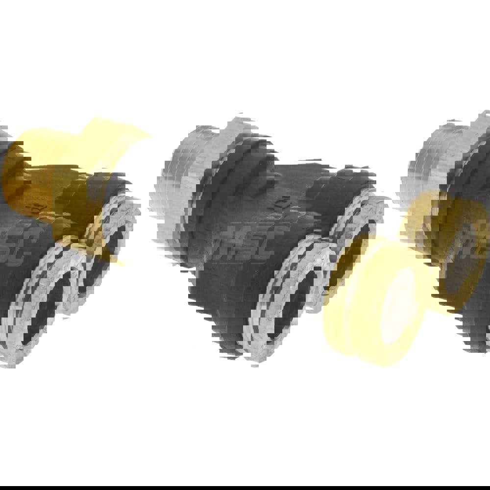 Push-To-Connect Tube Fitting: Union, 3/8 x 3/8 x 1/4