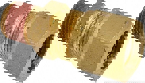 Compression Tube Male Connector: 1/4, 1/2