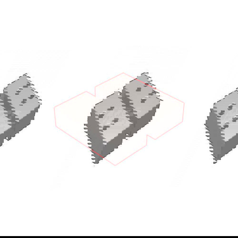 Vise Jaw Sets; Jaw Width (mm): 125.73 mm; Jaw Width (Inch): 125.73 mm; Set Type: Standard; Material: Steel; Vise Compatibility: V510X Self-Centering Vises; V562X Self-Centering Vises; Jaw Height (mm): 62.23 mm; Jaw Height (Decimal Inch): 62.23 mm; Jaw Thi