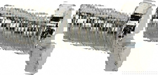 Machine Screw: M4x0.7, 12.00 mm Length Under Head, Cheese Head, Slotted