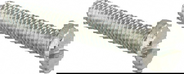 Machine Screw: M4x0.7, 25.00 mm Length Under Head, Cheese Head, Slotted