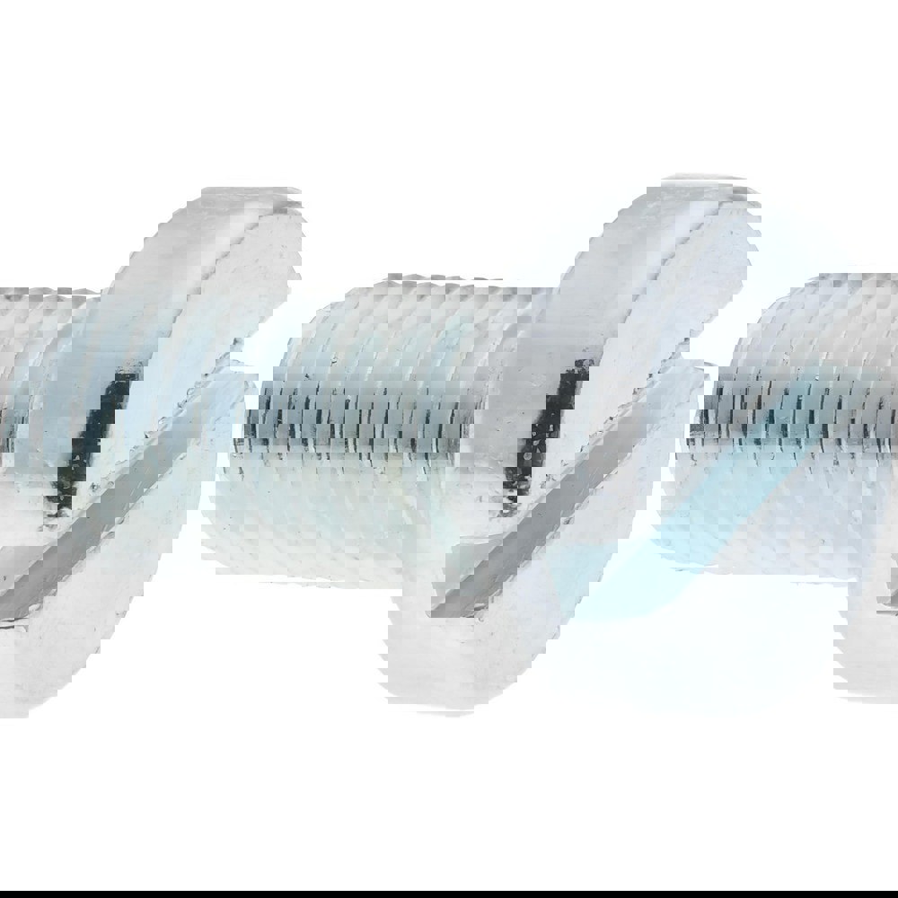 Machine Screw: M5x0.8, 10.00 mm Length Under Head, Cheese Head, Slotted