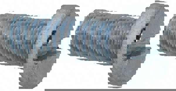 Machine Screw: M6x1, 16.00 mm Length Under Head, Cheese Head, Slotted