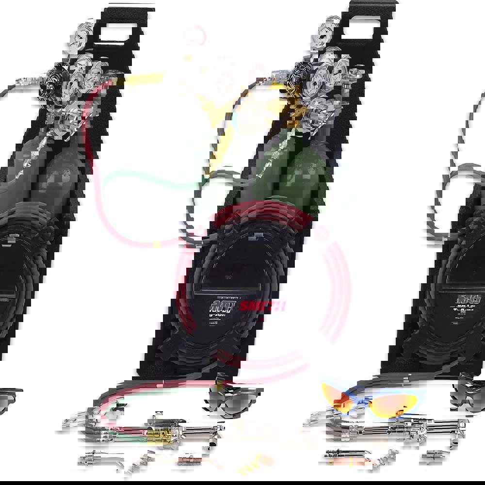 3/16 Inch Cutting Capacity, 3/32 Inch Welding Capacity, Oxygen and Acetylene Torch Kit