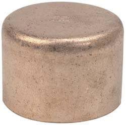 Wrot Copper Pipe End Cap: 5/8