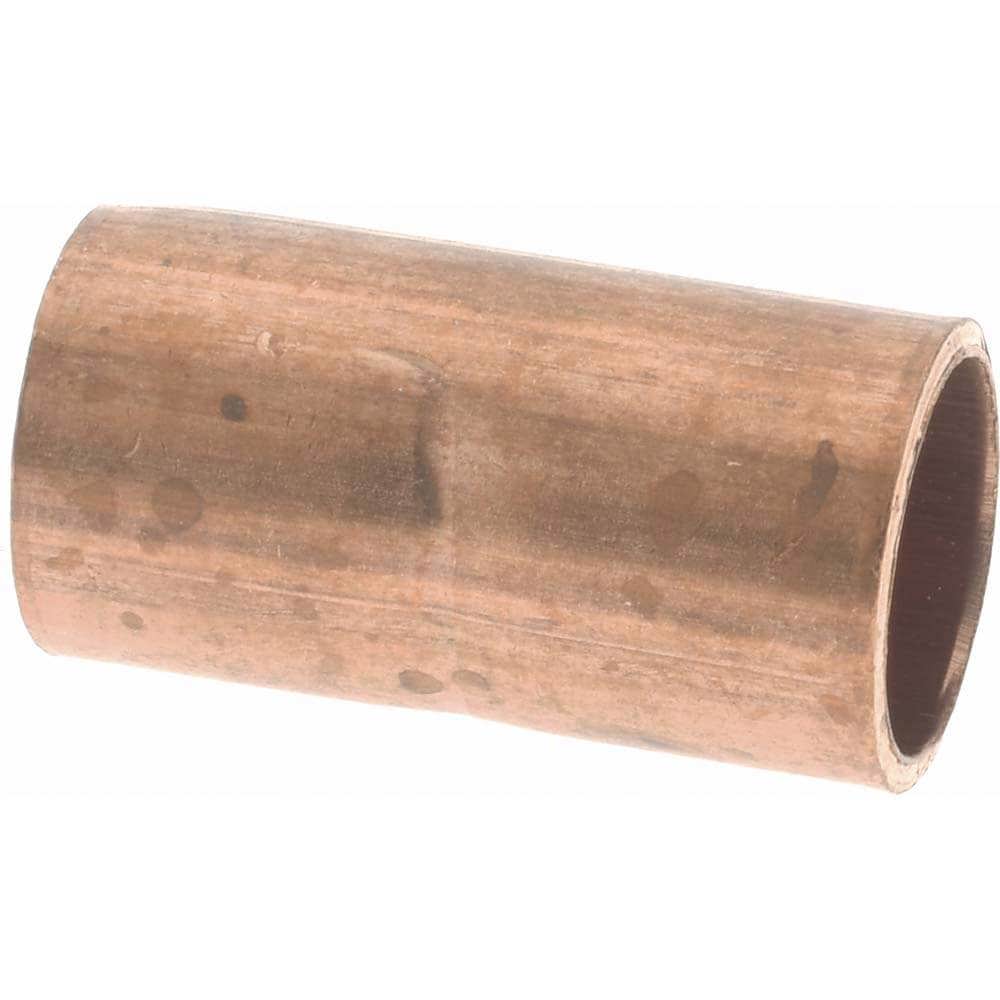 Wrot Copper Pipe Coupling: C x C, Solder Joint