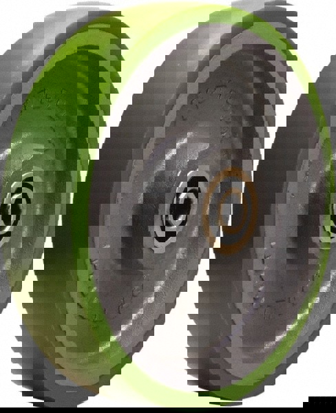 Caster Wheel: Polyurethane on Cast Iron, 0.75