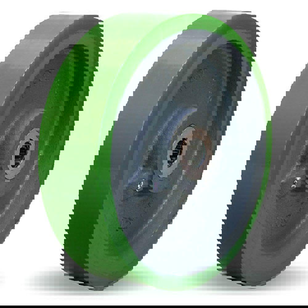 Caster Wheel: Polyurethane on Cast Iron, 1.25
