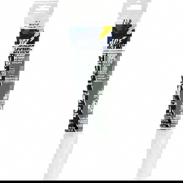 Joint Sealant: 3 oz Cartridge, Clear, RTV Silicone