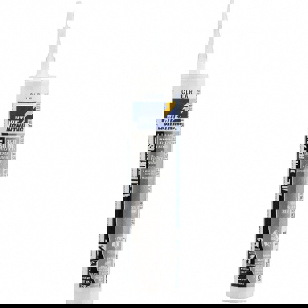 Joint Sealant: 10 oz Cartridge, Clear, RTV Silicone