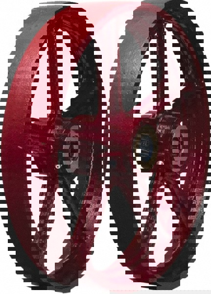 Caster Wheel: Cast Iron, 0.75