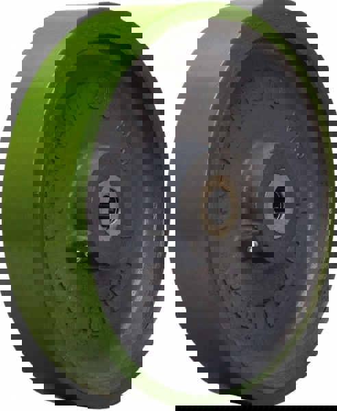 Caster Wheel: Polyurethane on Cast Iron, 1