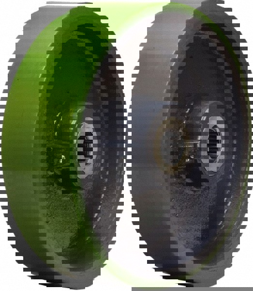 Caster Wheel: Polyurethane on Cast Iron, 1.25