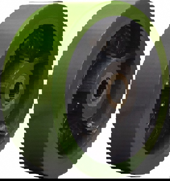 Caster Wheel: Polyurethane on Cast Iron, 1.25