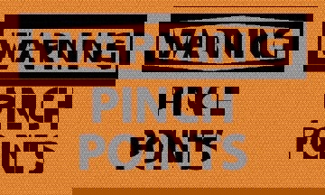 Accident Prevention Sign: Rectangle, 