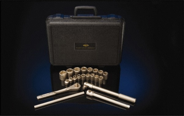 Non-Sparking Socket Set: 12 Pc