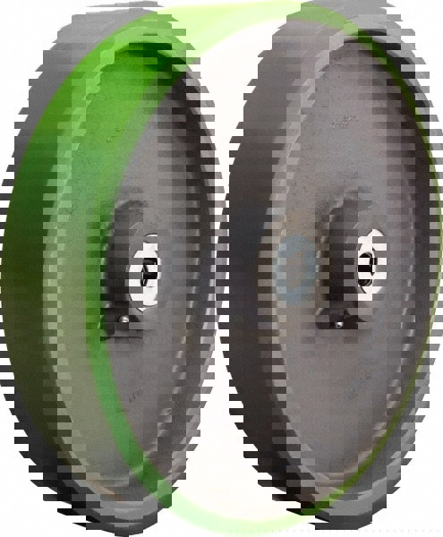 Caster Wheel: Polyurethane on Cast Iron, 2.1875