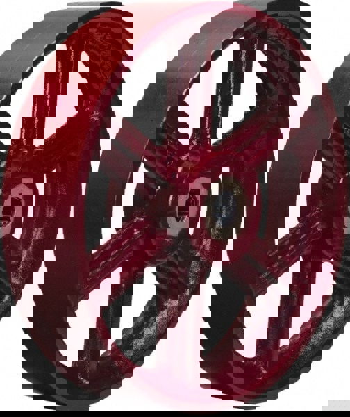 Caster Wheel: Cast Iron, 0.75