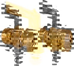 Steel Shutoff Drain Cock & Shutoff Valve