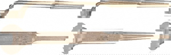 Spud Handle Open End Wrench: Single End Head, Single Ended