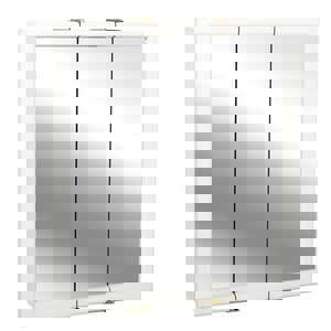 24X26 3DR MIR MED CAB WHIT