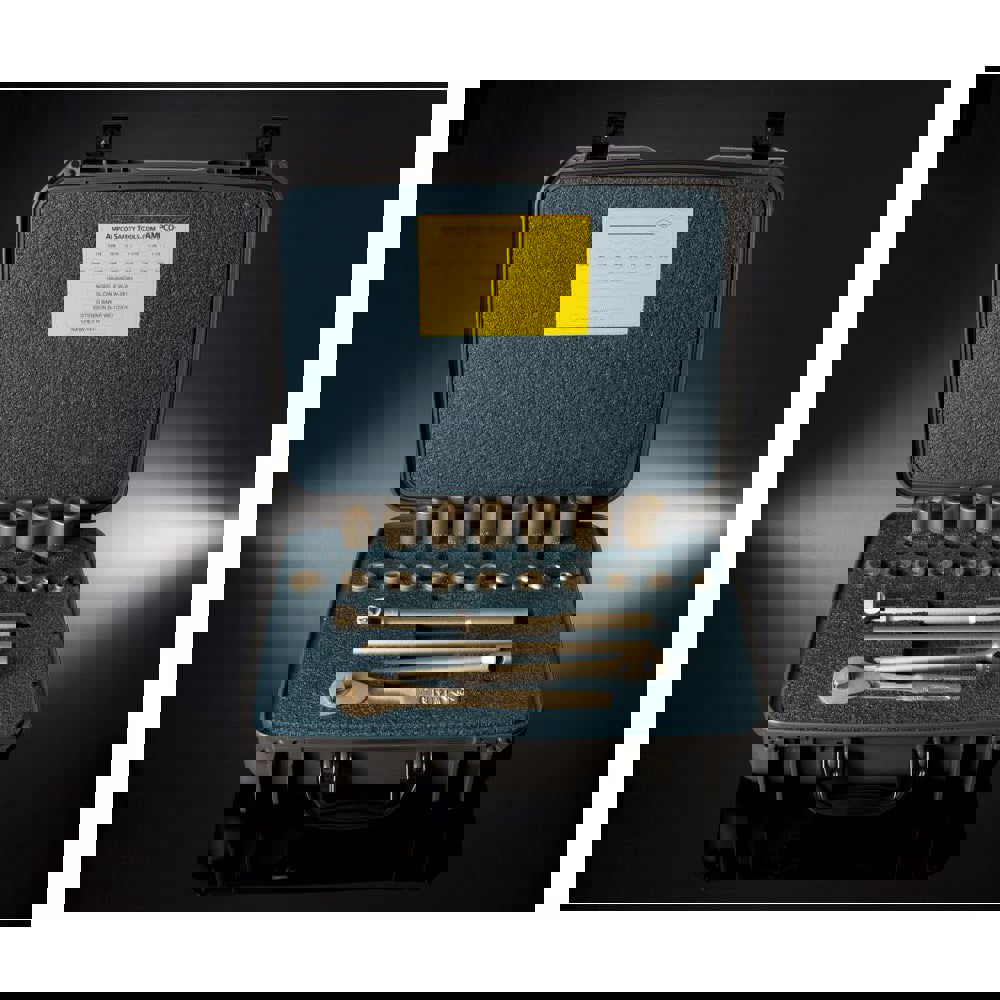 Non-Sparking Socket Set: 21 Pc