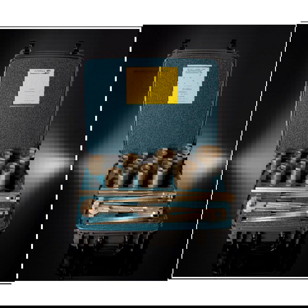 Non-Sparking Socket Set: 11 Pc