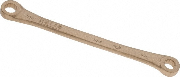 Box End Offset Wrench: 3/8 x 7/16