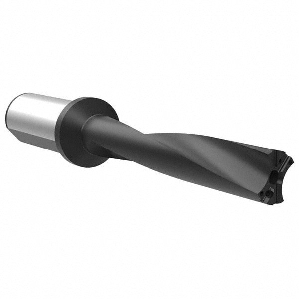 Series APX 38, 5xD, 40mm Diam Flanged Straight Shank, Drill Body