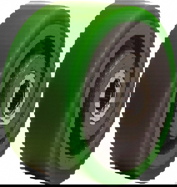 Caster Wheel: Polyurethane on Cast Iron, 0.5