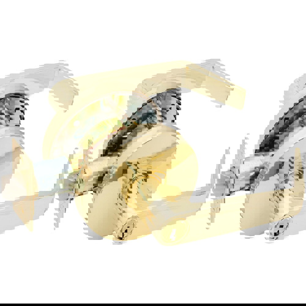 Lever Locksets; Lockset Type: Entrance ; Key Type: Keyed Different ; Back Set: 2-3/4 (Inch); Cylinder Type: Key in Lever Cylinder ; Material: Metal ; Door Thickness: 1-3/8 to 2