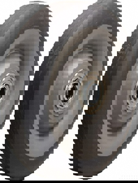 Caster Wheel: Rubber on Thermoplastic, 0.5