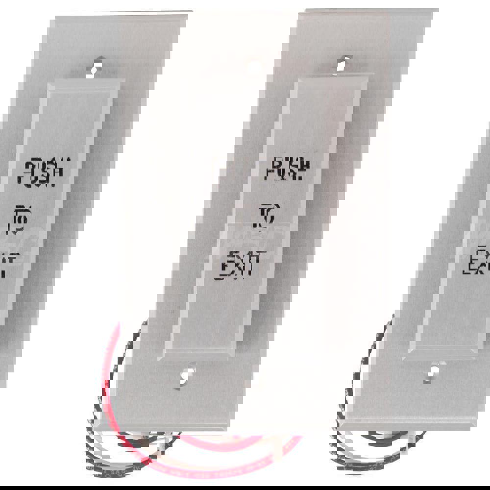 Electromagnet Lock Accessories; Accessory Type: Pneumatic Pushplate Switch ; For Use With: Touchless Actuators ; Material: Steel
