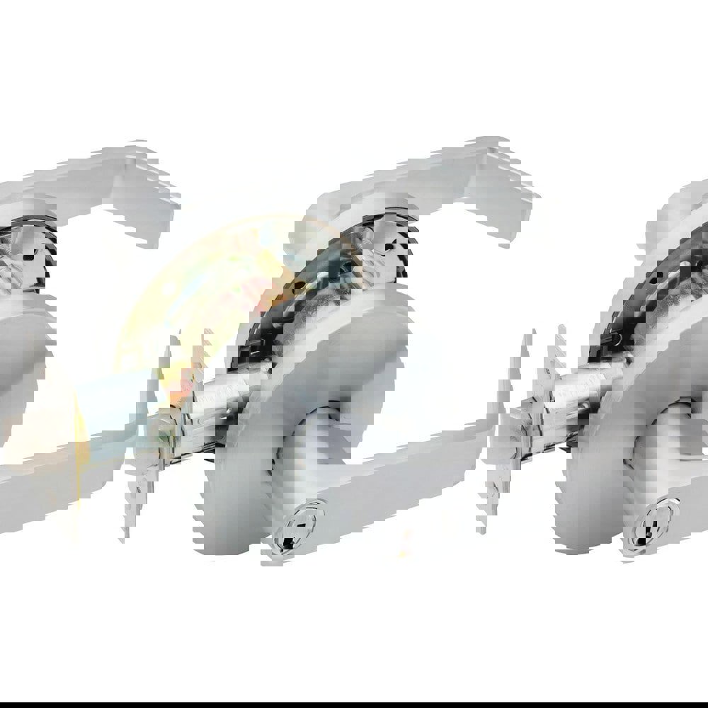 Lever Locksets; Lockset Type: Storeroom ; Key Type: Keyed Different ; Back Set: 2-3/4 (Inch); Cylinder Type: Key in Lever Cylinder ; Material: Metal ; Door Thickness: 1-3/8 to 2