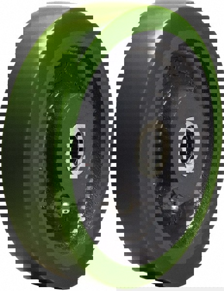 Caster Wheel: Polyurethane on Cast Iron, 5/8