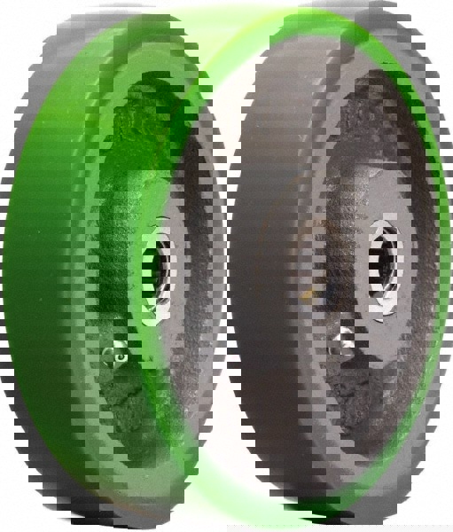 Caster Wheel: Polyurethane on Cast Iron, 0.5