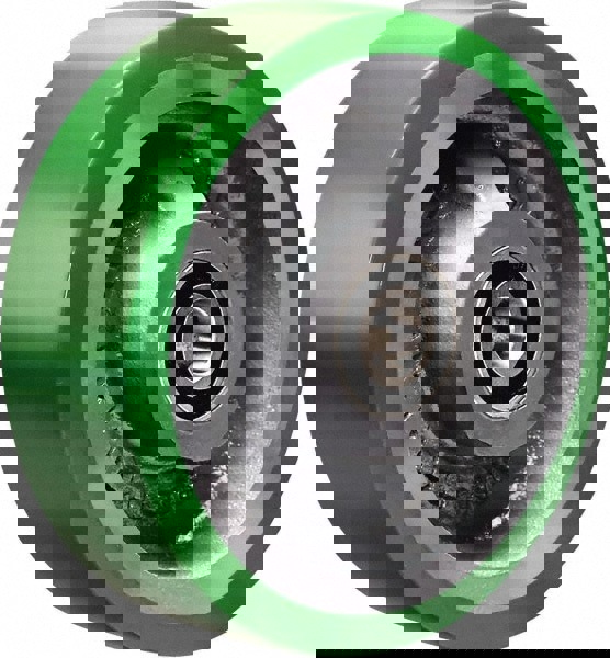 Caster Wheel: Polyurethane on Cast Iron, 0.5