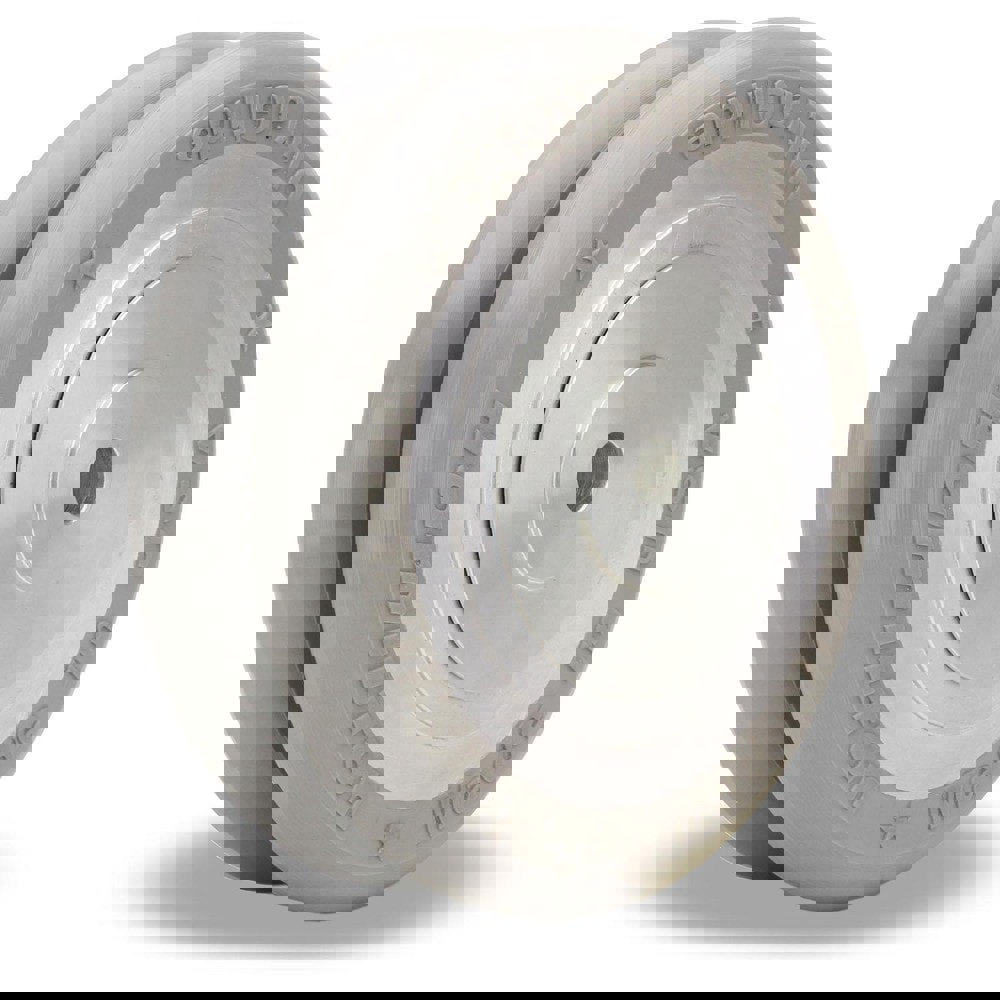 Twin Wheel Caster Wheel: Polyurethane on Aluminum, 6