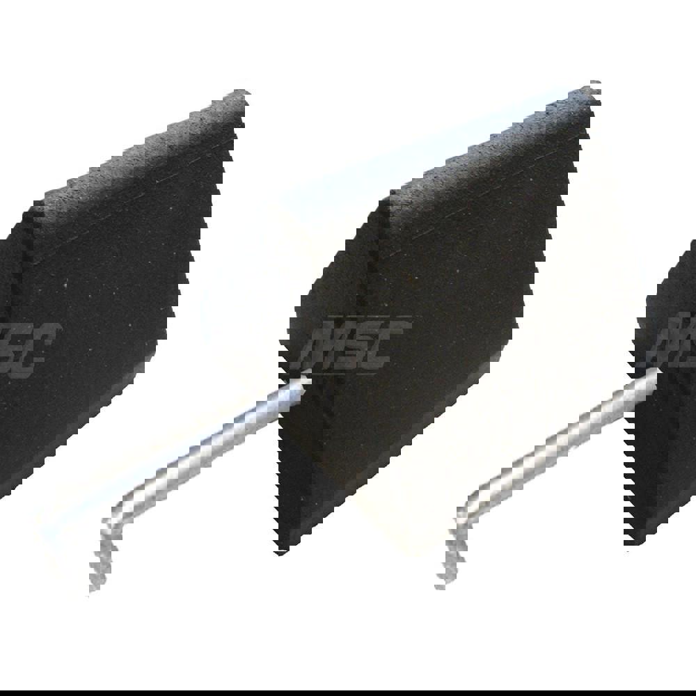 Recycled Rubber Wheel Chock: 8-1/2